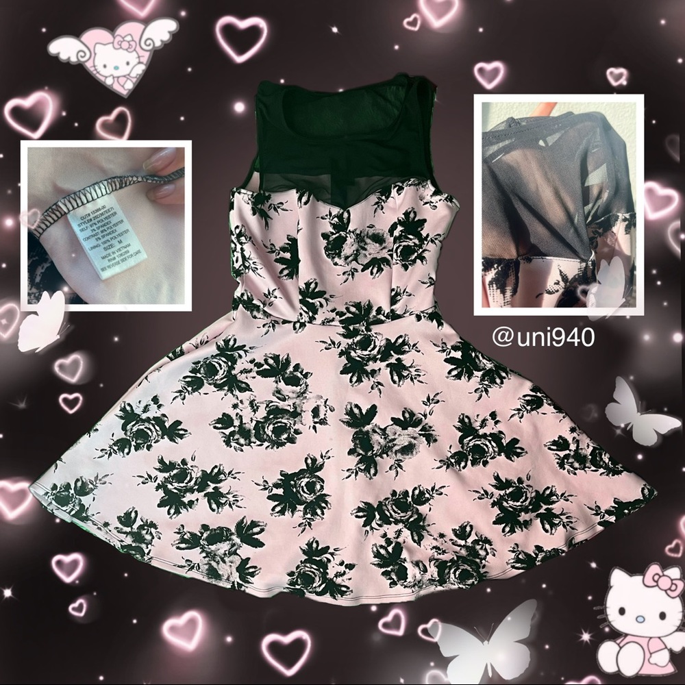 pink semi-formal spring dress !!